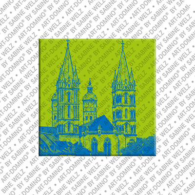 ART-DOMINO® BY SABINE WELZ Naumburg – Naumburger Dom Westtürme und Westchor
