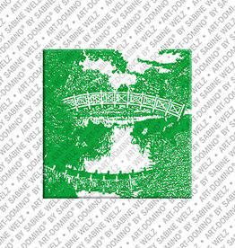 ART-DOMINO® BY SABINE WELZ Magnet - Deutschland - Wörlitz - 04