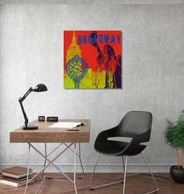 MAGNET-STORIES Canvas Art - USA - City-Collage-New York