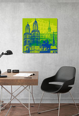 ART-DOMINO® BY SABINE WELZ Zurich - City-Collage