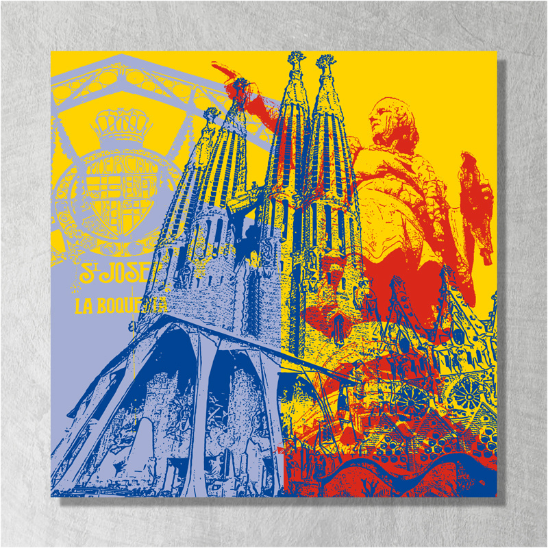 MAGNET-STORIES Barcelona - City-Collage