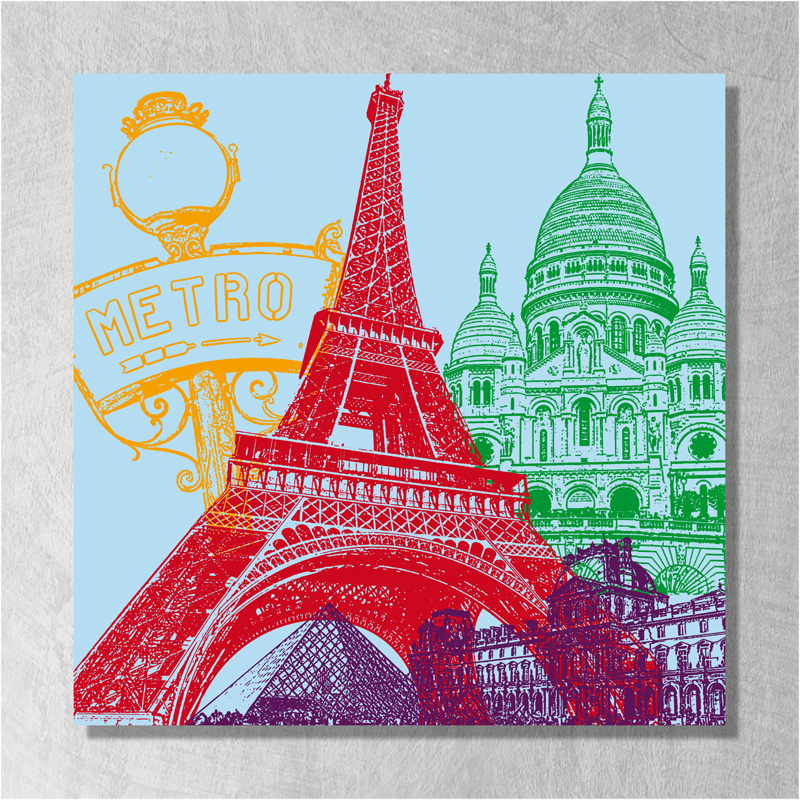 MAGNET-STORIES Paris - City-Collage