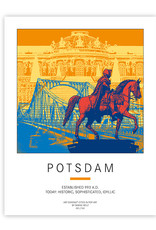 ART-DOMINO® BY SABINE WELZ Poster - Germany - Potsdam
