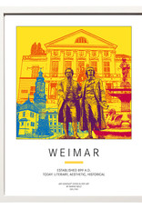 ART-DOMINO® BY SABINE WELZ Poster - Weimar