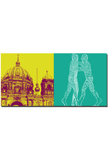 ART-DOMINO® BY SABINE WELZ Berlin - Berlin Cathedral + Molecul Men