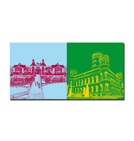 MAGNET-STORIES Picture on canvas - Rügen - 094-05