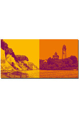 MAGNET-STORIES Rügen - Küste mit Kreidefelsen + Kap Arkona - Leuchttürme