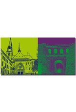 MAGNET-STORIES Luxembourg - Cathedral of Our Lady + Castle Bridge