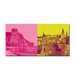 MAGNET-STORIES Picture on canvas - Luxembourg - 091-08
