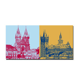MAGNET-STORIES Picture on canvas - Czech Republic - Prague - 99206