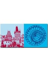 MAGNET-STORIES Prague - Kleinseitner Brückenturm + Astronomische Uhr