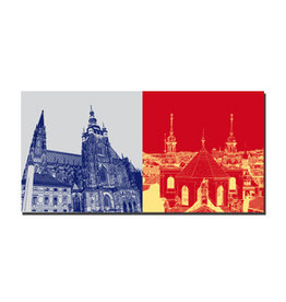 MAGNET-STORIES Image sur toile - République tchèque - Prague - 99215