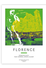 ART-DOMINO® BY SABINE WELZ Poster - Florence