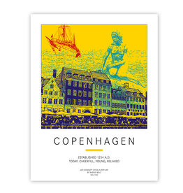 MAGNET-STORIES Affiche - Danemark - Copenhague