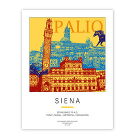 MAGNET-STORIES Affiche - Italie - Siena