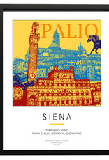 ART-DOMINO® BY SABINE WELZ Plakat - Siena