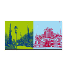 ART-DOMINO® BY SABINE WELZ Leinwandbild - Finland - Helsinki - 082-05