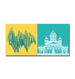 MAGNET-STORIES Image sur toile - Finlande - Helsinki - 082-09
