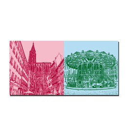 MAGNET-STORIES Image sur toile - France - Strasbourg - 097-03