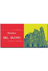 ART-DOMINO® BY SABINE WELZ Florence - Lettering Piazza del Duomo + Duomo