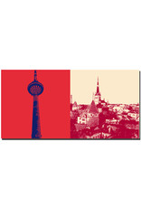 MAGNET-STORIES Tallinn - Teletorn + Vue sur la vieille ville