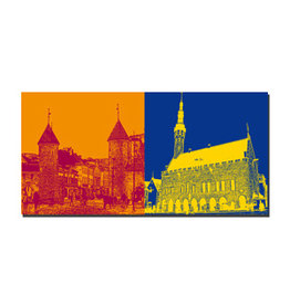 ART-DOMINO® BY SABINE WELZ Leinwandbild - Estland - Tallinn - 084-05