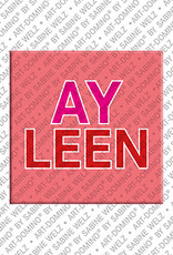 MAGNET-STORIES AYLEEN - Magnet with the name AYLEEN