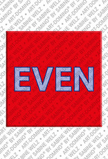 MAGNET-STORIES EVEN - Magnet with the name EVEN