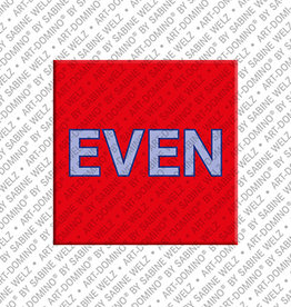 ART-DOMINO® BY SABINE WELZ Aimant - EVEN