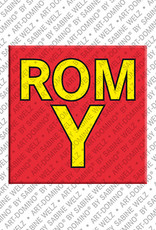 MAGNET-STORIES ROMY - Aimant avec le nom ROMY