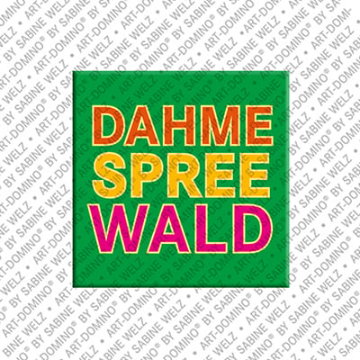 ART-DOMINO® BY SABINE WELZ Dahme Spreewald – Lettering