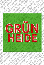 ART-DOMINO® BY SABINE WELZ Grünheide – Schriftzug