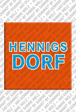 ART-DOMINO® BY SABINE WELZ Hennigsdorf – Schriftzug