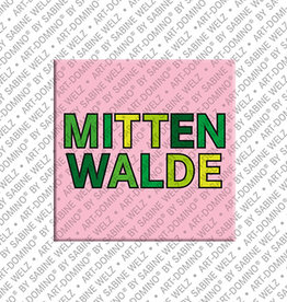 ART-DOMINO® BY SABINE WELZ Magnet - Mittenwalde - 00