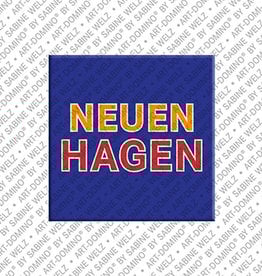 ART-DOMINO® BY SABINE WELZ Aimant - Allemagne - Neuenhagen - 00