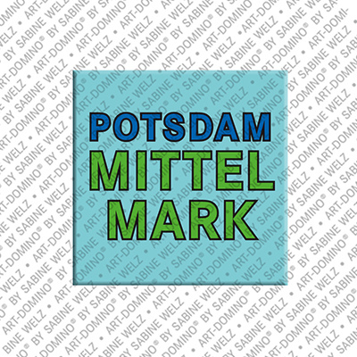 ART-DOMINO® BY SABINE WELZ Potsdam-Mittelmark – Lettrage