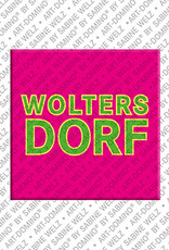 MAGNET-STORIES Woltersdorf – Schriftzug