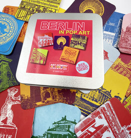 ART-DOMINO® BY SABINE WELZ Bierdeckel-Memo "Berlin in POP ART"