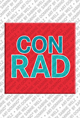 MAGNET-STORIES CONRAD - Magnet with the name CONRAD