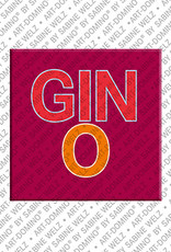MAGNET-STORIES GINO - Aimant avec le nom GINO