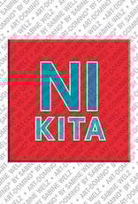 MAGNET-STORIES NIKITA - Magnet mit dem Vornamen NIKITA