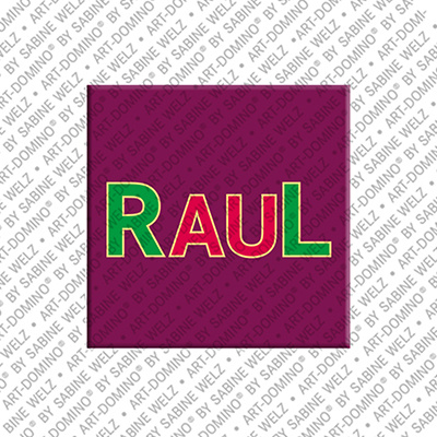 MAGNET-STORIES RAUL - Aimant avec le nom RAUL