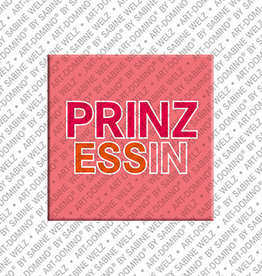 ART-DOMINO® BY SABINE WELZ Aimant - Prinzessin