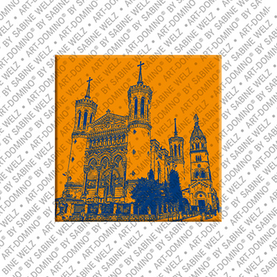 ART-DOMINO® BY SABINE WELZ Lyon – Basilique Notre Dame de Fouvière