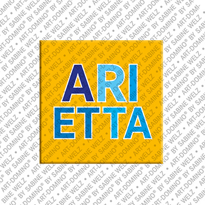 MAGNET-STORIES ARIETTA - Magnet mit dem Vornamen ARIETTA