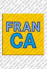 MAGNET-STORIES FRANCA - Magnet mit dem Vornamen FRANCA