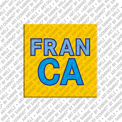 MAGNET-STORIES FRANCA - Magnet with the name FRANCA