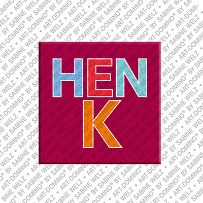 MAGNET-STORIES HENK - Magnet mit dem Vornamen HENK