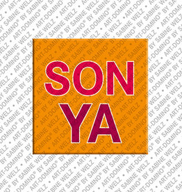 ART-DOMINO® BY SABINE WELZ Magnet - SONYA