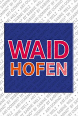 ART-DOMINO® BY SABINE WELZ Waidhofen – Schriftzug